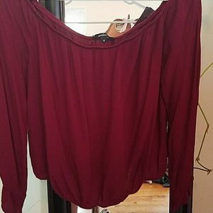 off shoulder crop top